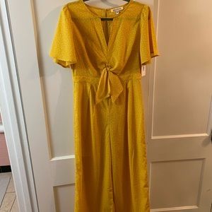 Medium yellow polka dot jumpsuit